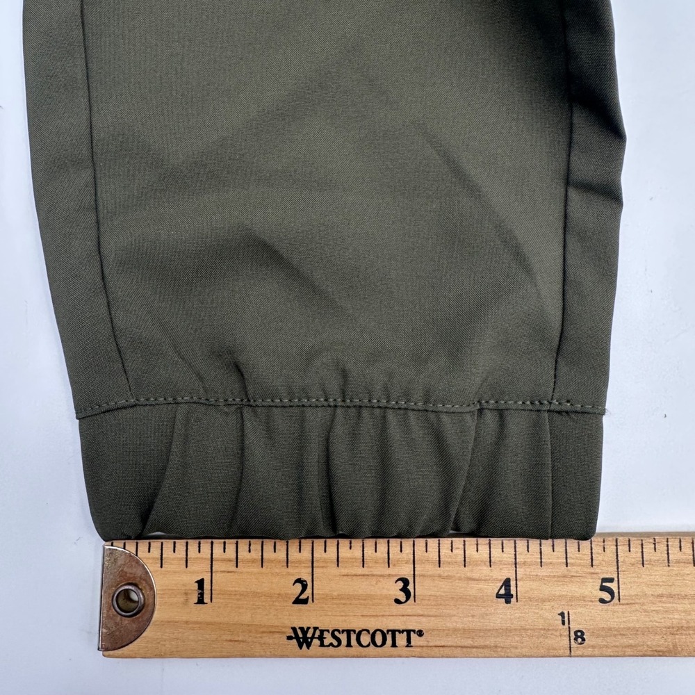 The North Face Boys Olive Green Circular Design Joggers Hiking Pants Size M 10 - Picture 7 of 12